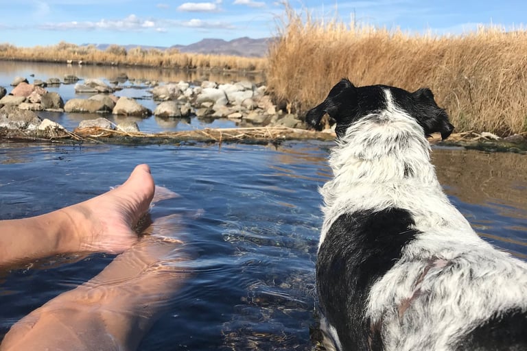 Gigi at Eaglevill Hot Springs