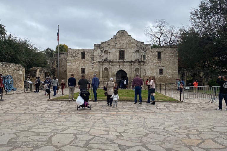 A Winter Day in San Antonio's Alamo