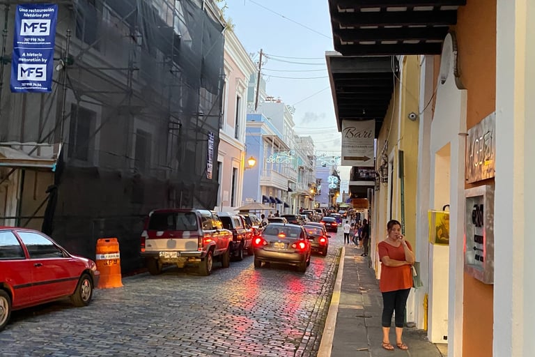 Bright Lights Beautiful Old San Juan