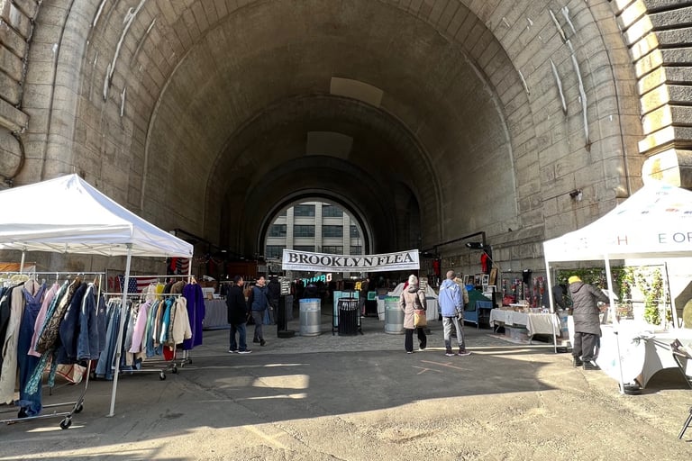 Trolling for Treasure at Brooklyn Flea
