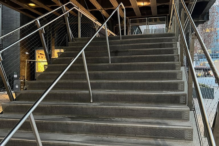 Walk up to the High Line