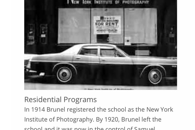 Samuel Fortune Falk Control of New York Institute of photography