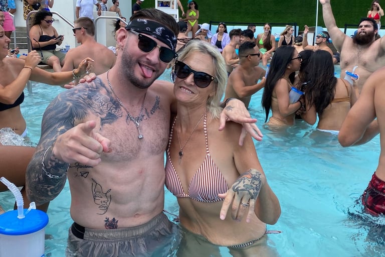 Dancing at Jersey Shore's HQ2