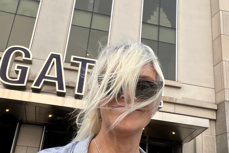 One ticket to paradise Shannon Falk at Yankee Stadium