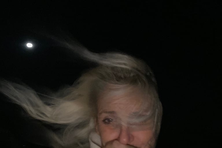 Midnight on Cadillac Summit Maine