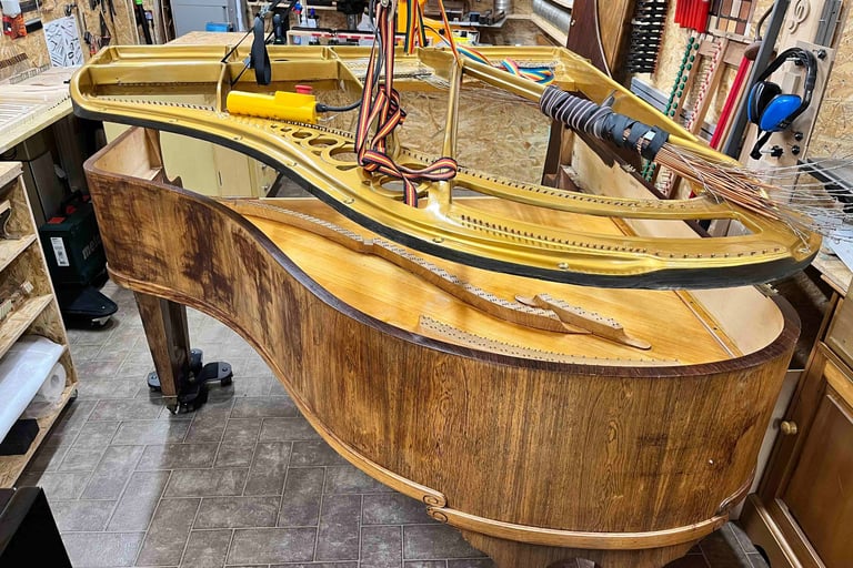 Décadrage piano cadra fonte