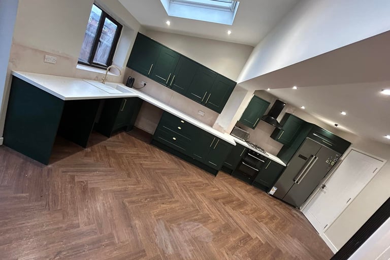Rear loft conversion with Velux windows and custom storage in Malvern