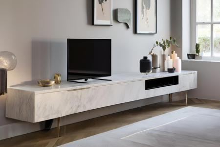 Marble Laminate TV Unit