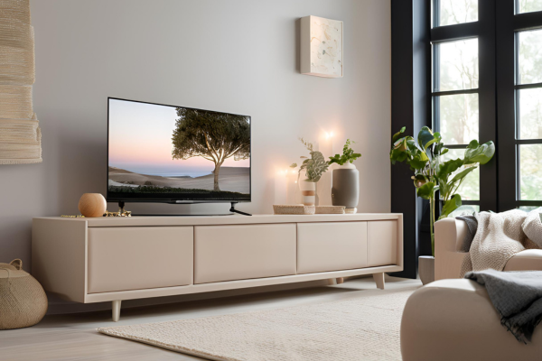 Minimalistic PVC TV Unit