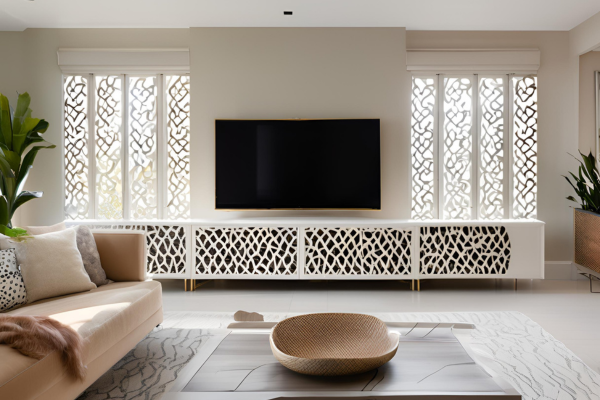 PVC Sheet Design TV Unit