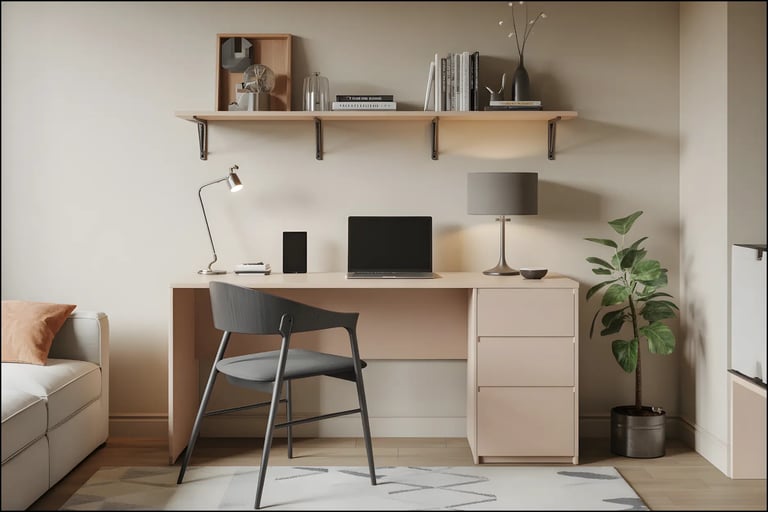 Minimal Office at Home