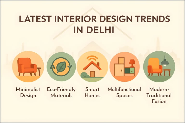 Latest trends in interior design