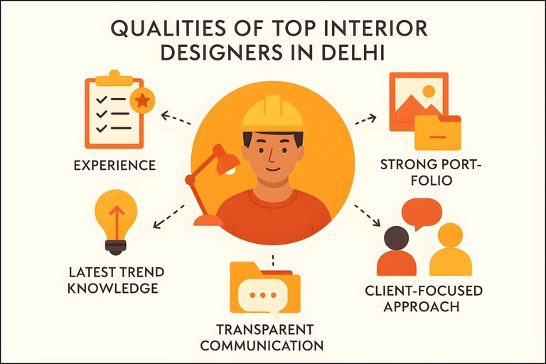 Qualities of interior designer