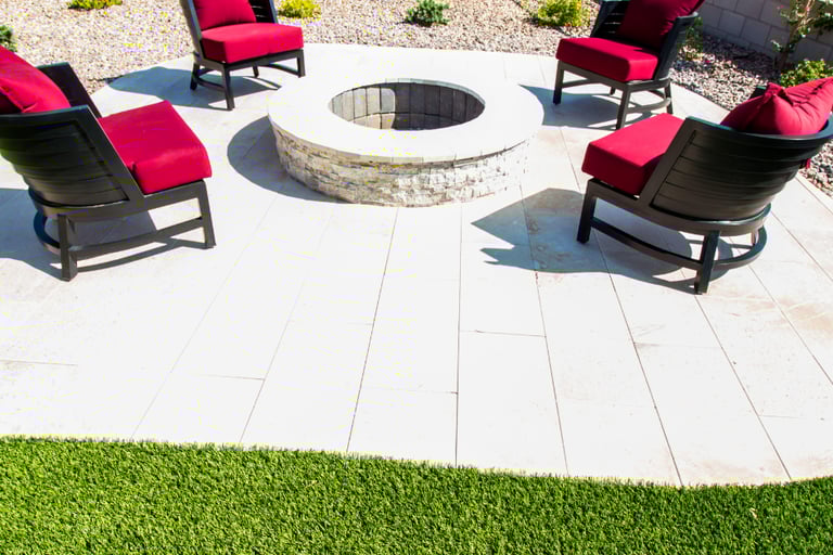 pavers installation oklahoma by matias landscaping