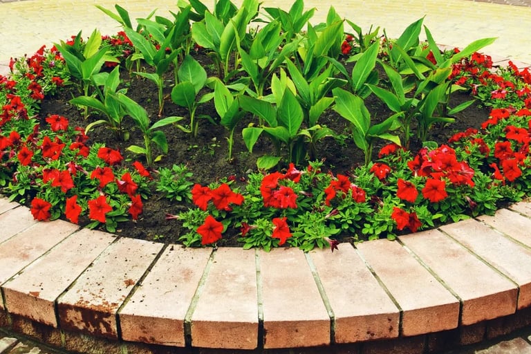 Oklahoma flower bed services