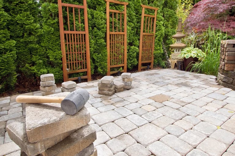 custom patio paving Oklahoma City