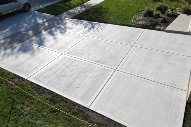 concrete slab installation