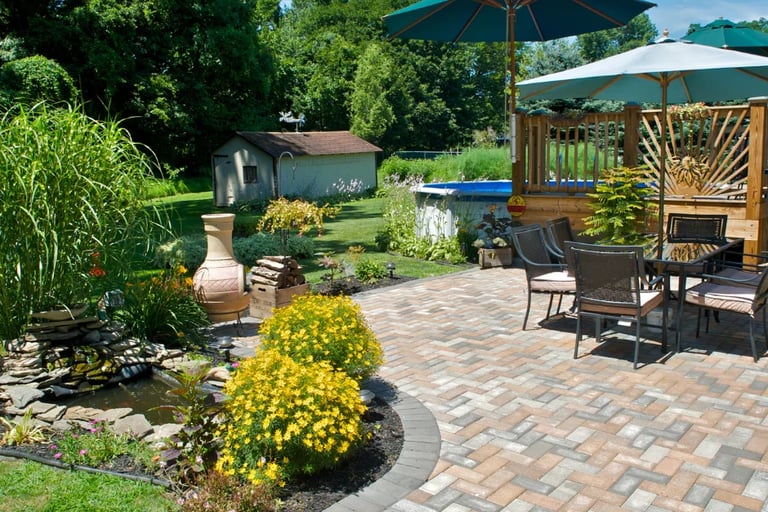 patio paver design and installation