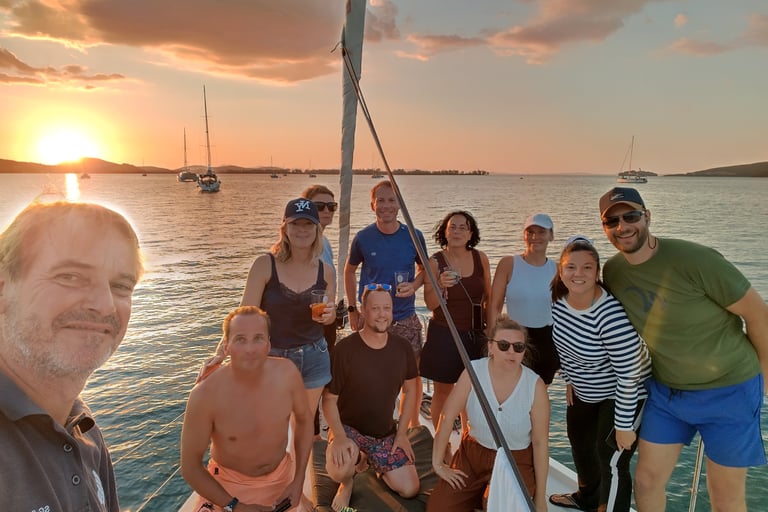 Igoumenitsa Happy Crew Sonnenuntergang