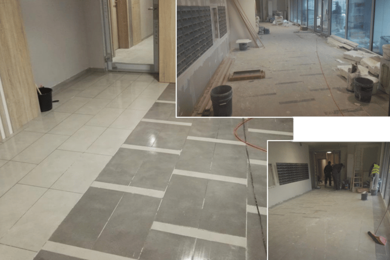 Sprzatanie budow - przed i po