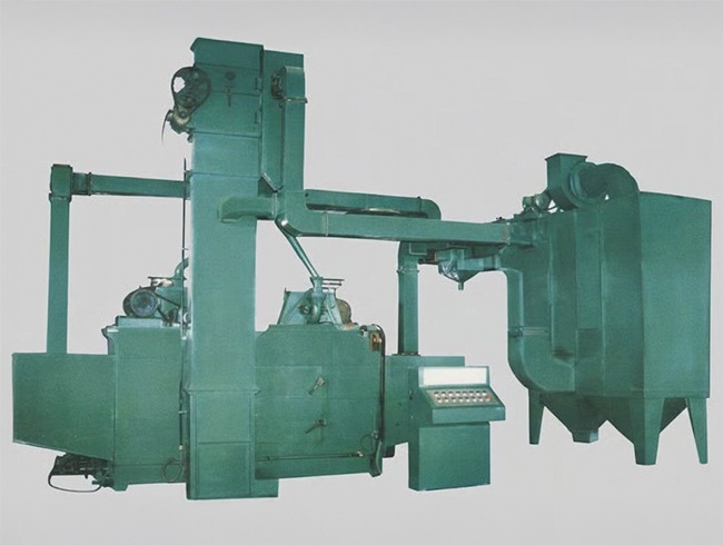 AIRLESS SHOT BLASTING MACHINE