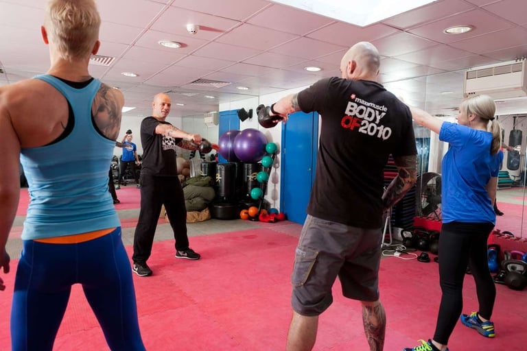 Circuit training session in Bristol