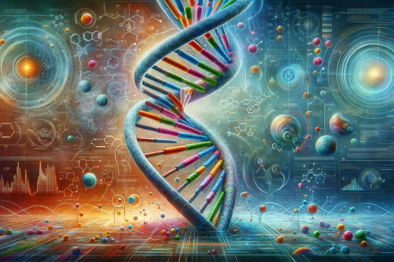 dna structure and a dna string 