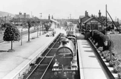 Special Trains bringing visitors to the Sandy Show 1910s