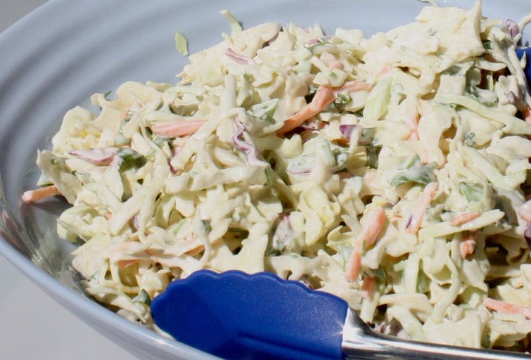 creamy Asian slaw