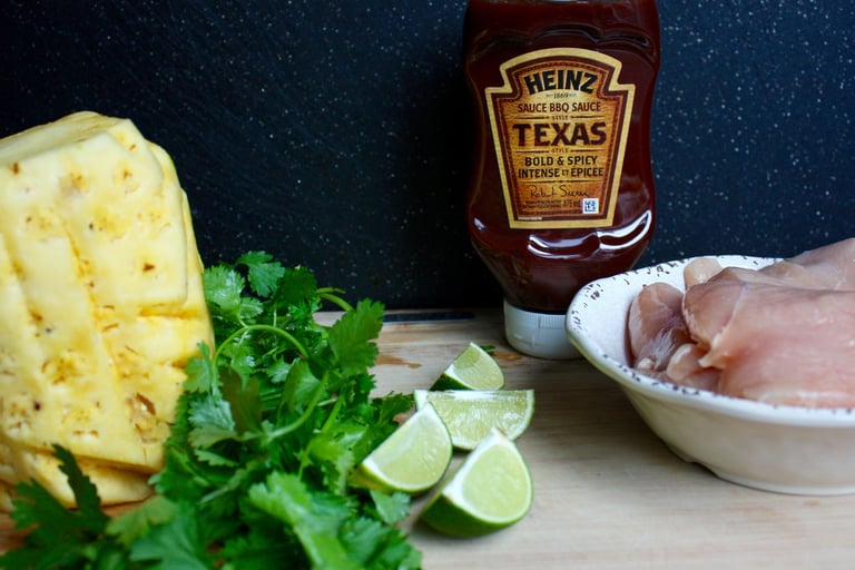 ingredients needed for dirty bird appetizers