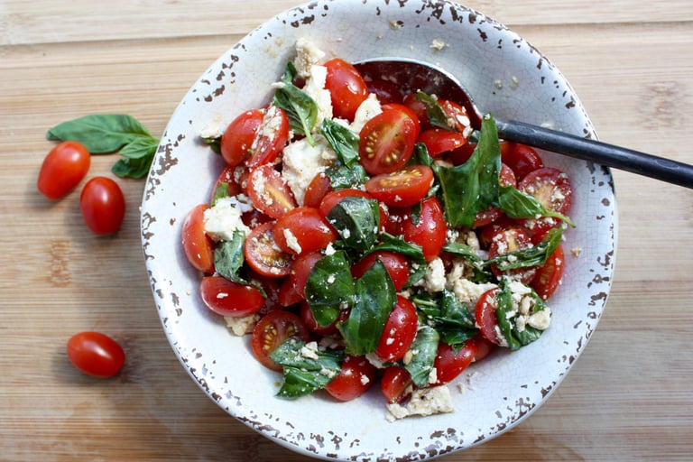 grape tomato salad