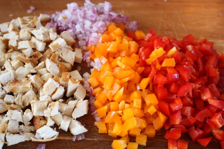 ingredients for Judith's dip