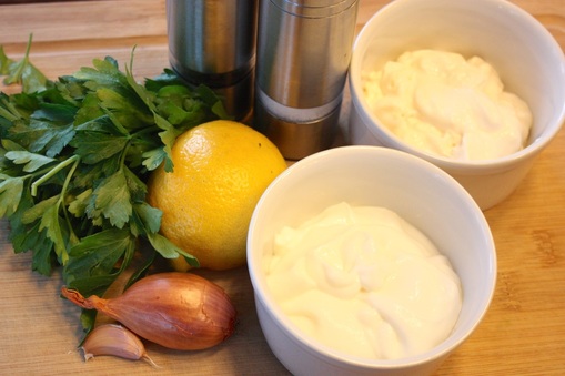 ingredients for magic dip