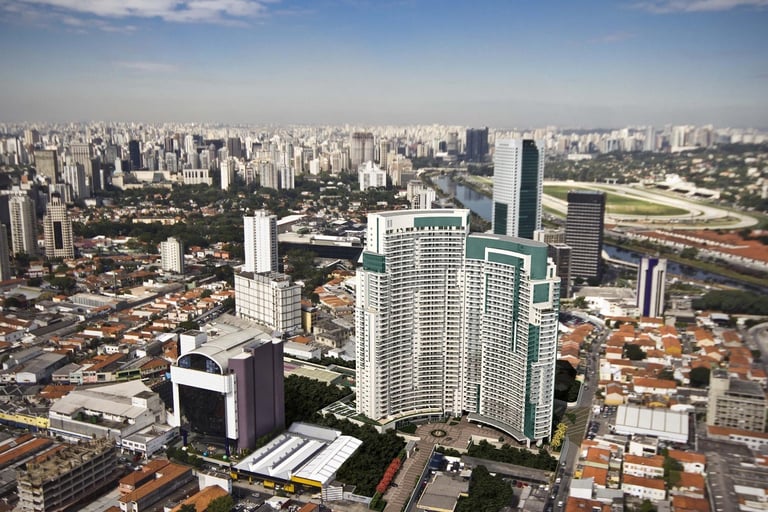 Edifício corporativo onde está localizada a VECapital em São Paulo