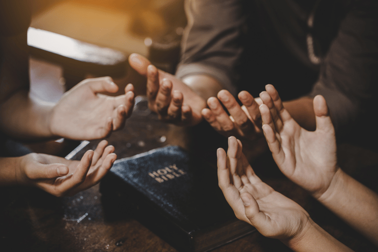 Gathering together for prayer meetings at Valleyview Victory Church every Monday night at 8:00pm