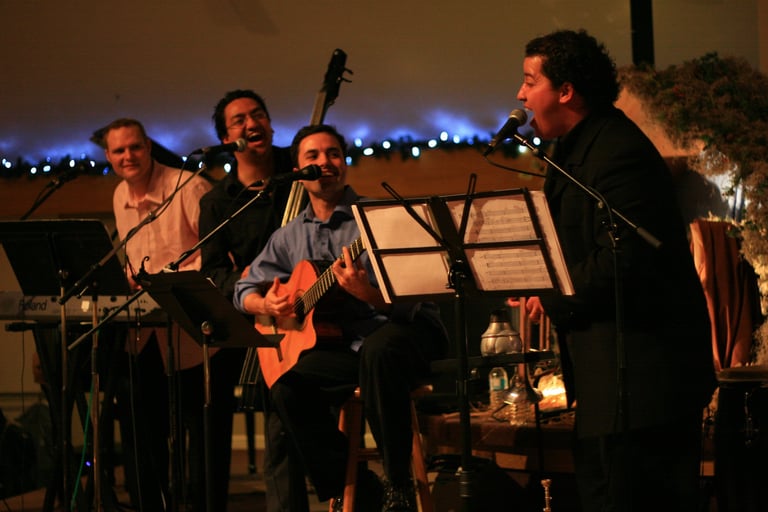 Peter played  "El Quarto De Tula" with his Salsa Band VanCuba (featuring Miguelito Valdes-trumpet/vo