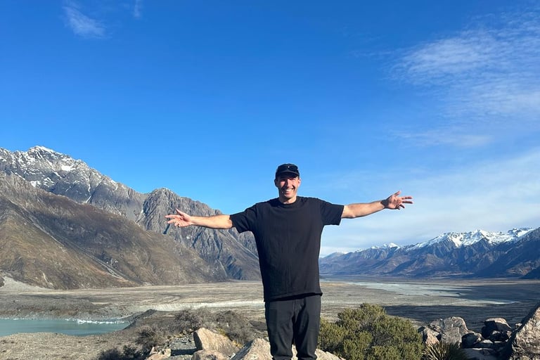 a photo of the lead tour guide for chilli tours