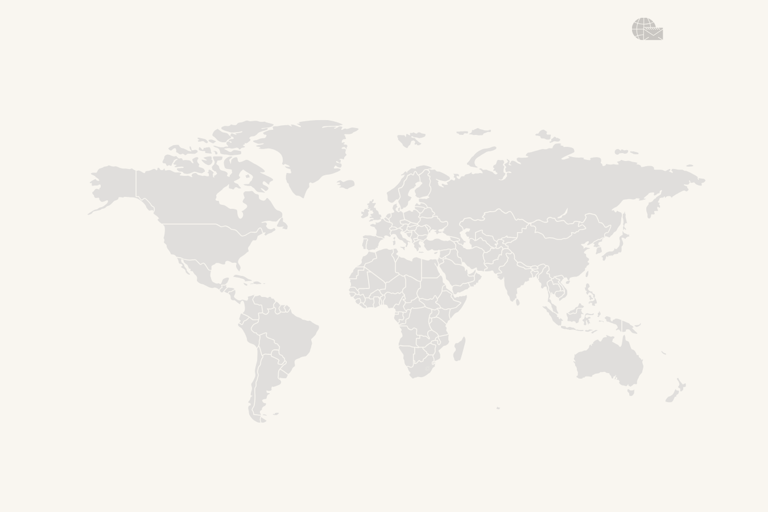 World Map Sharan Animal Art