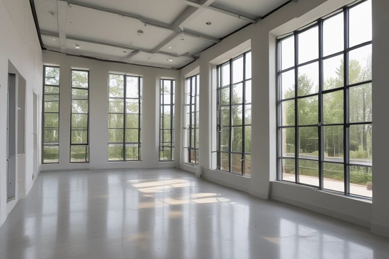 Bright living room with modern inventory