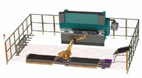 integración en México robot industrial chino de calidad estun para prensa dobladora CNC