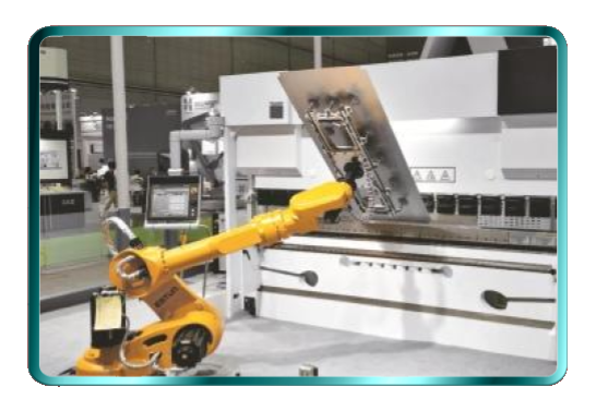 integracion en Mexico robot industrial chino de calidad estun para prensa dobladora CNC