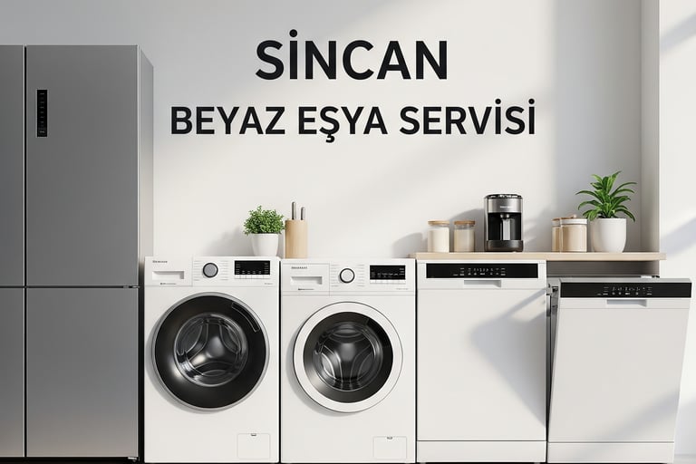 Sincan Beyaz Eşya Servisi