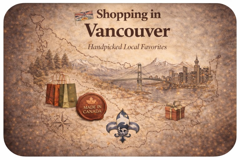 Shopping in Vancouver - MyFavs