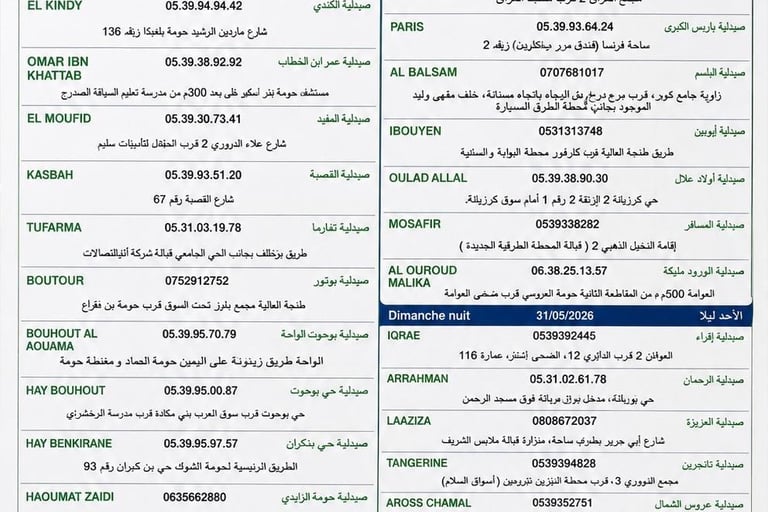 medicine delivery tanger