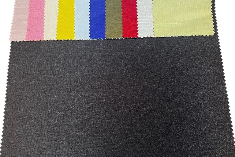 Ткань Сатен Бахама 100% полиэстер Турция — блестящая ткань для платьев, штор и декора