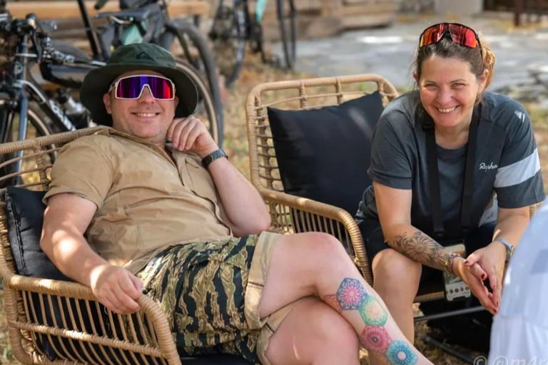 Garden party dans le jardin