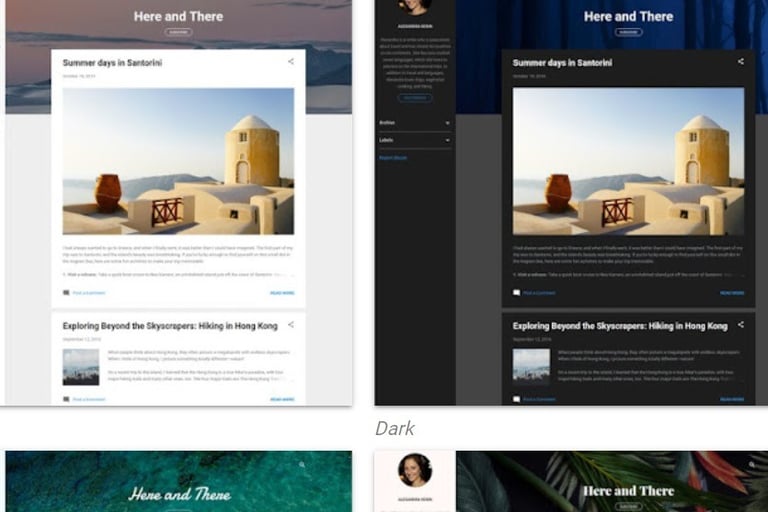 blog template