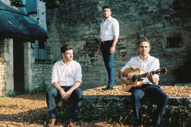 jamais deux sans trois swing band groupe de musique mariage évènementiel vin d'honneur Lot Dordogne 