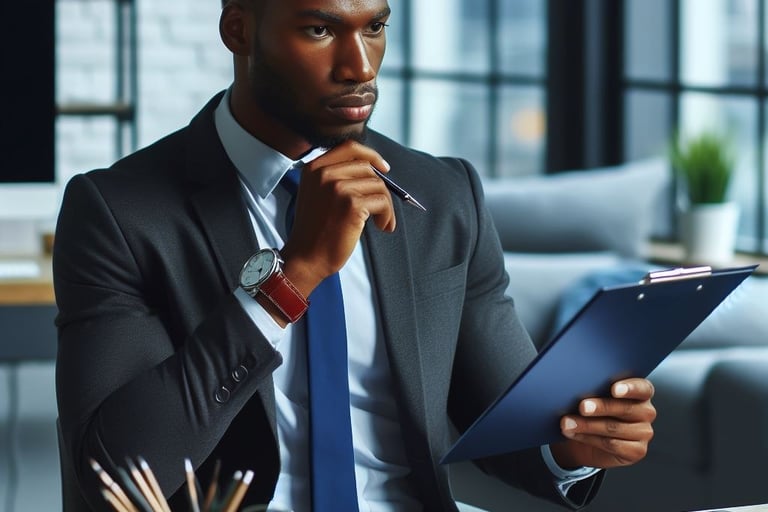 Self assessment by an individual in office