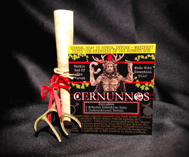 Cernunnos soap for witches. magic soap. 